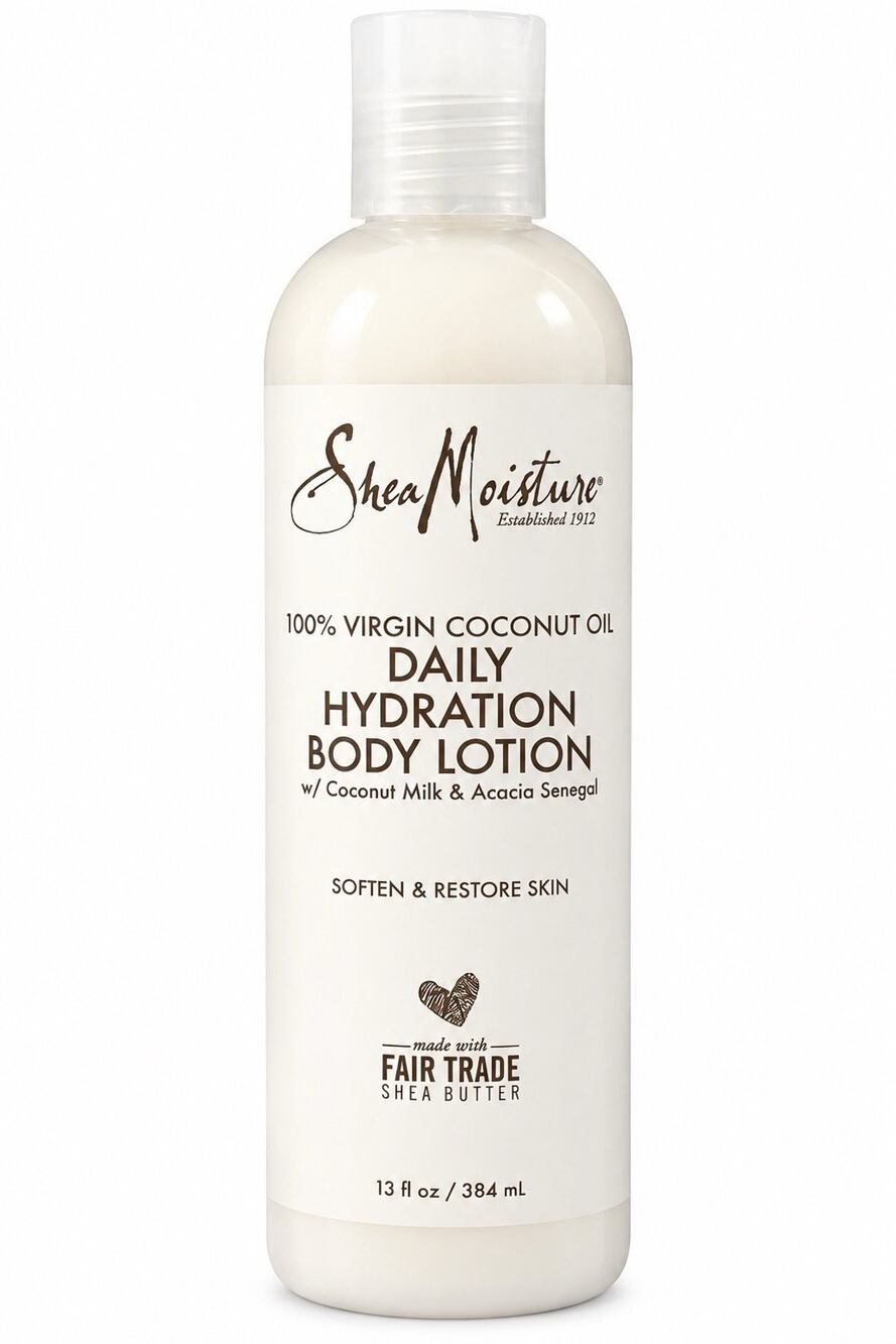 SheaMoisture 100% Virgin Coconut Oil Daily Hydration Body Lotion 13 oz NEW
